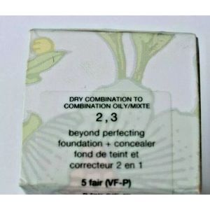 NIB Clinique beyond perfecting foundation